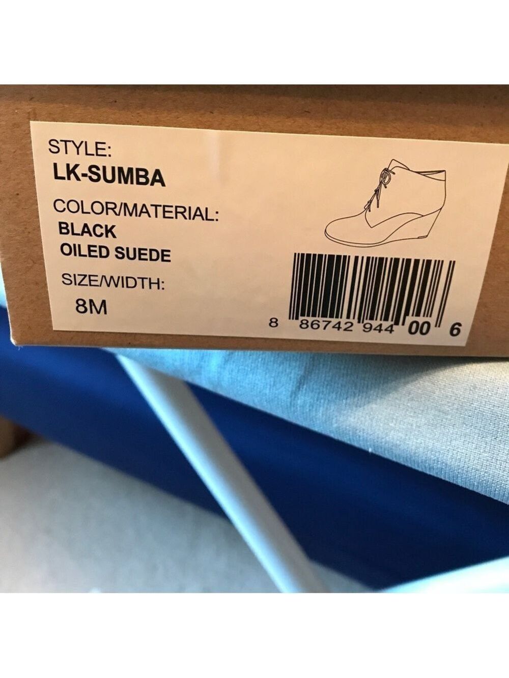 Lucky Brand Black Suede Sumba Bootie - Picture 2 of 4